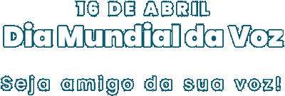 logo Sua Voz Diz Muito Sobre Você é o tema da Campanha Amigos da Voz 2021