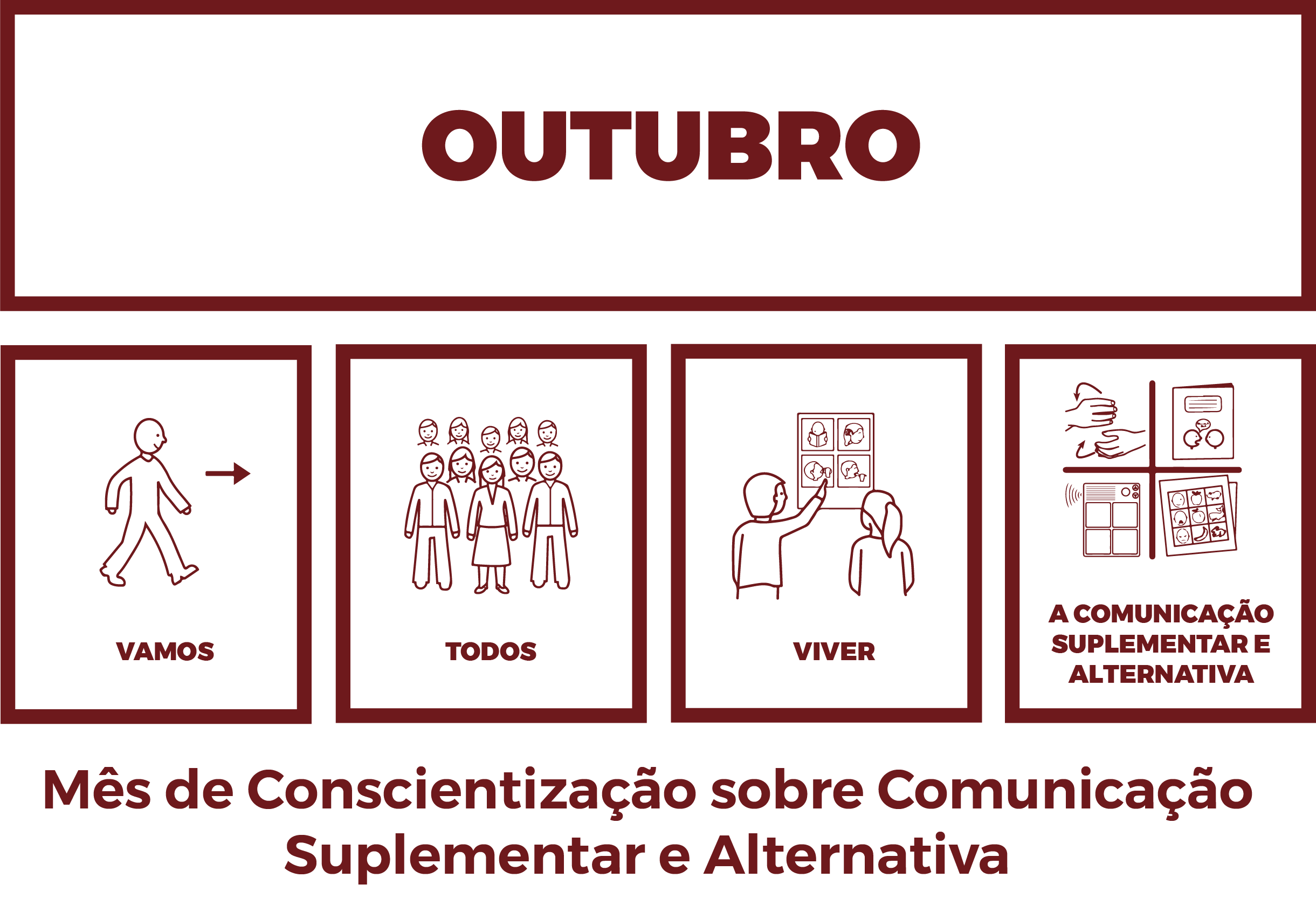 Mês da Conscientização sobre Comunicação Suplementar e Alternativa